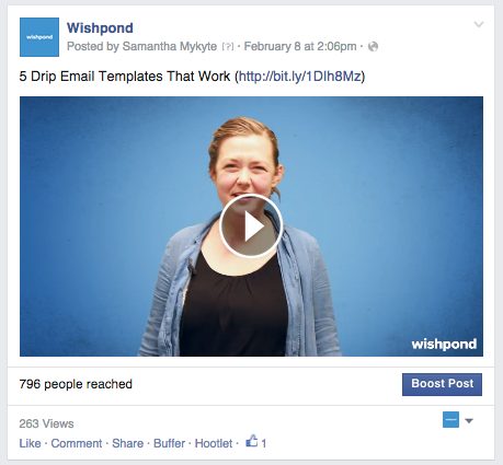 video post