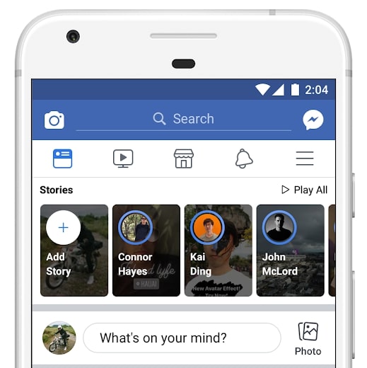 Facebook stories