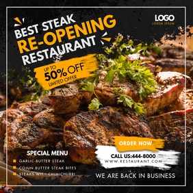 Reopening offers